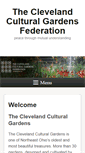 Mobile Screenshot of clevelandculturalgardens.org